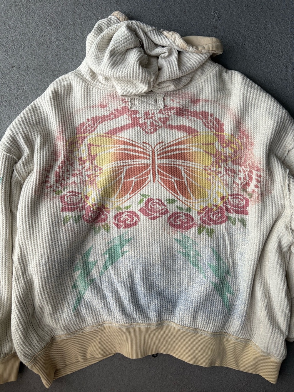 We The Free By Your Side Airbrush Sweatshirt Hoodie with pockets🔥 RARE! 🔥 - Picture 9 of 16